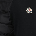 Jacken Veste bi-matière Moncler Schwarz Homme