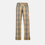 Hosen Karierte Hose Burberry Beige Homme