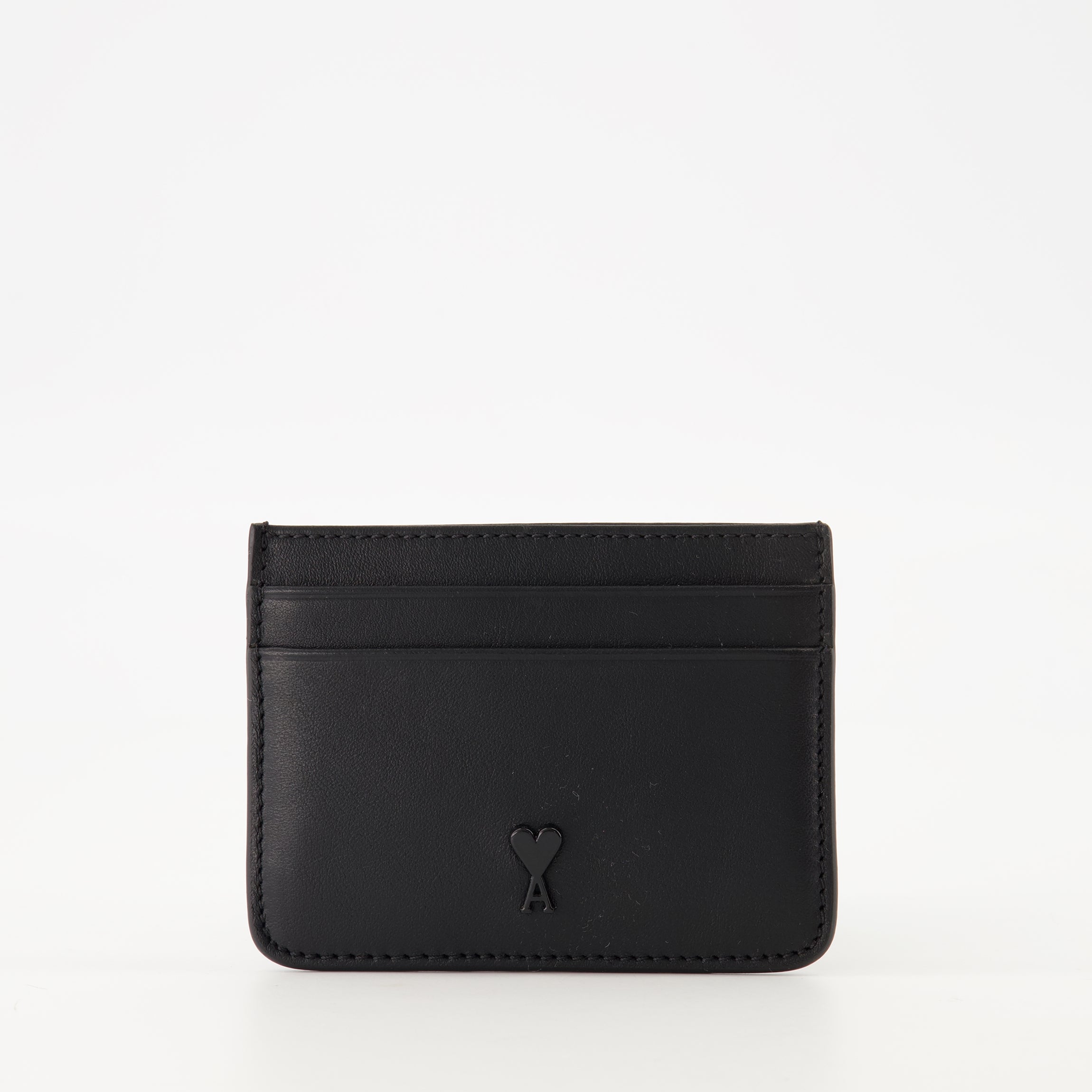 Image of the Ami heart cardholder by the brand Ami PARIS for Unisex - Autumn-Winter 2025 - Front View