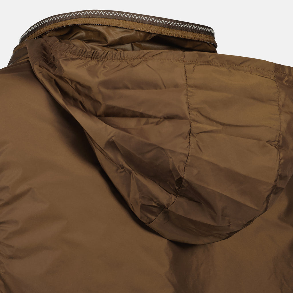 Vestes Gilet Impermeável Ansiei Castanho Moncler Marron Homme