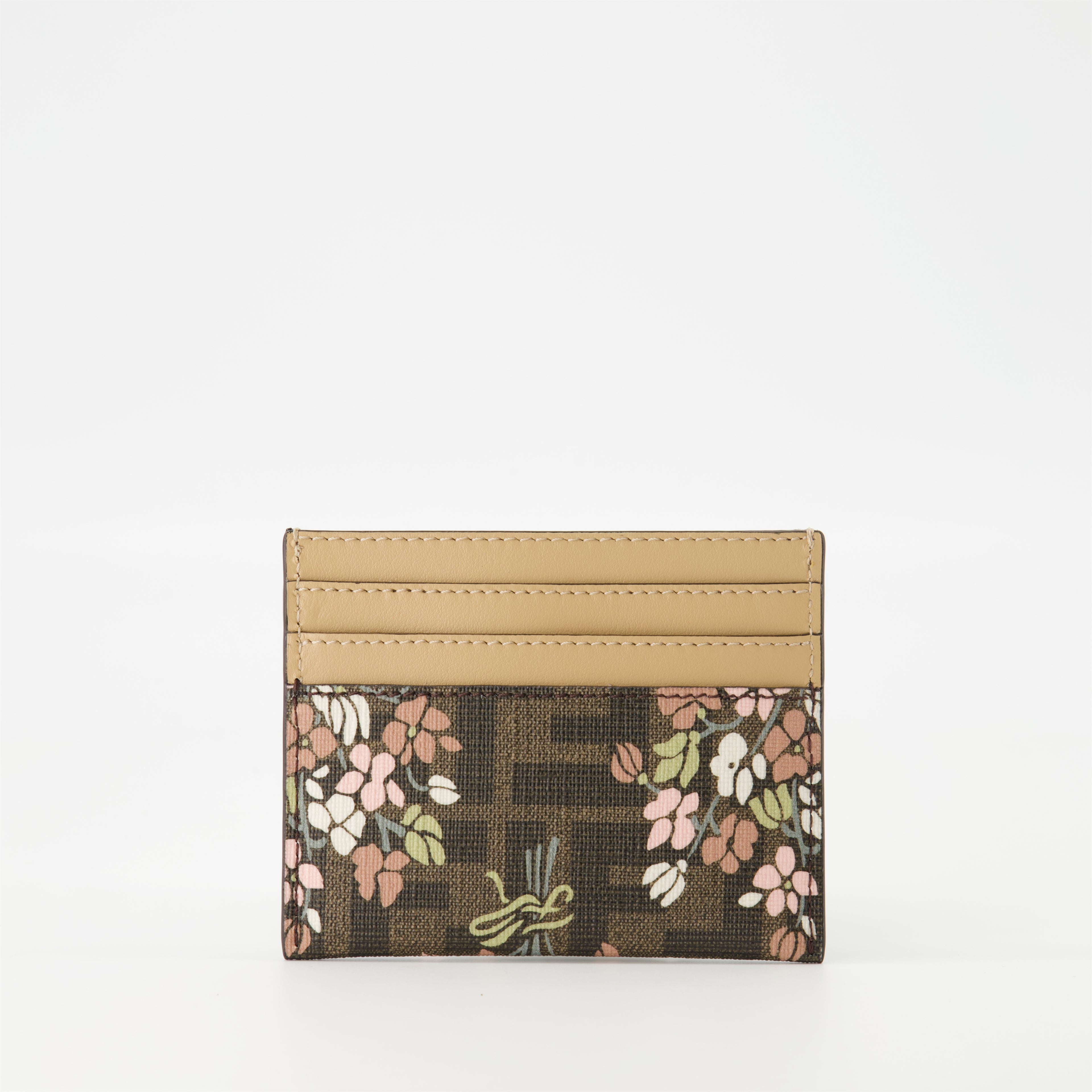 Small leather goods Fendi Roma Cardholder Fendi Brown Femme