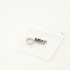 Image of the Numeric Silver Ring from the brand Mm6 for Women - Spring-Summer 2026 - Detailed View_3