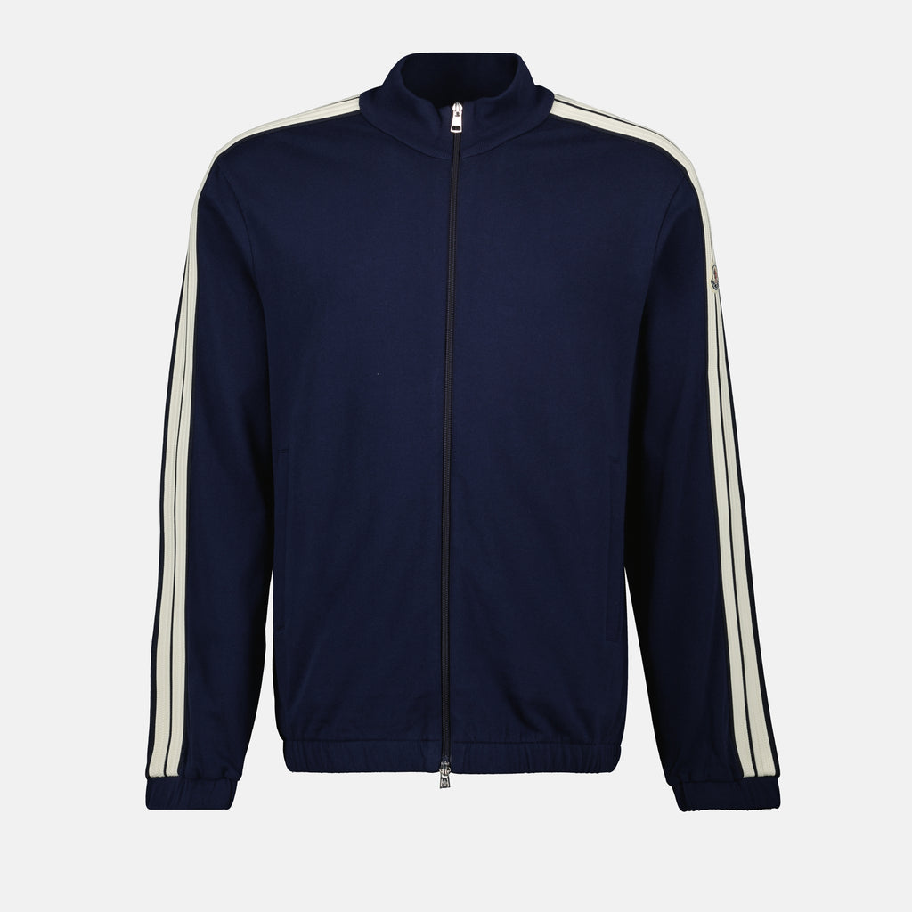 Felpe Giacca con cerniera Moncler Blu scuro Homme