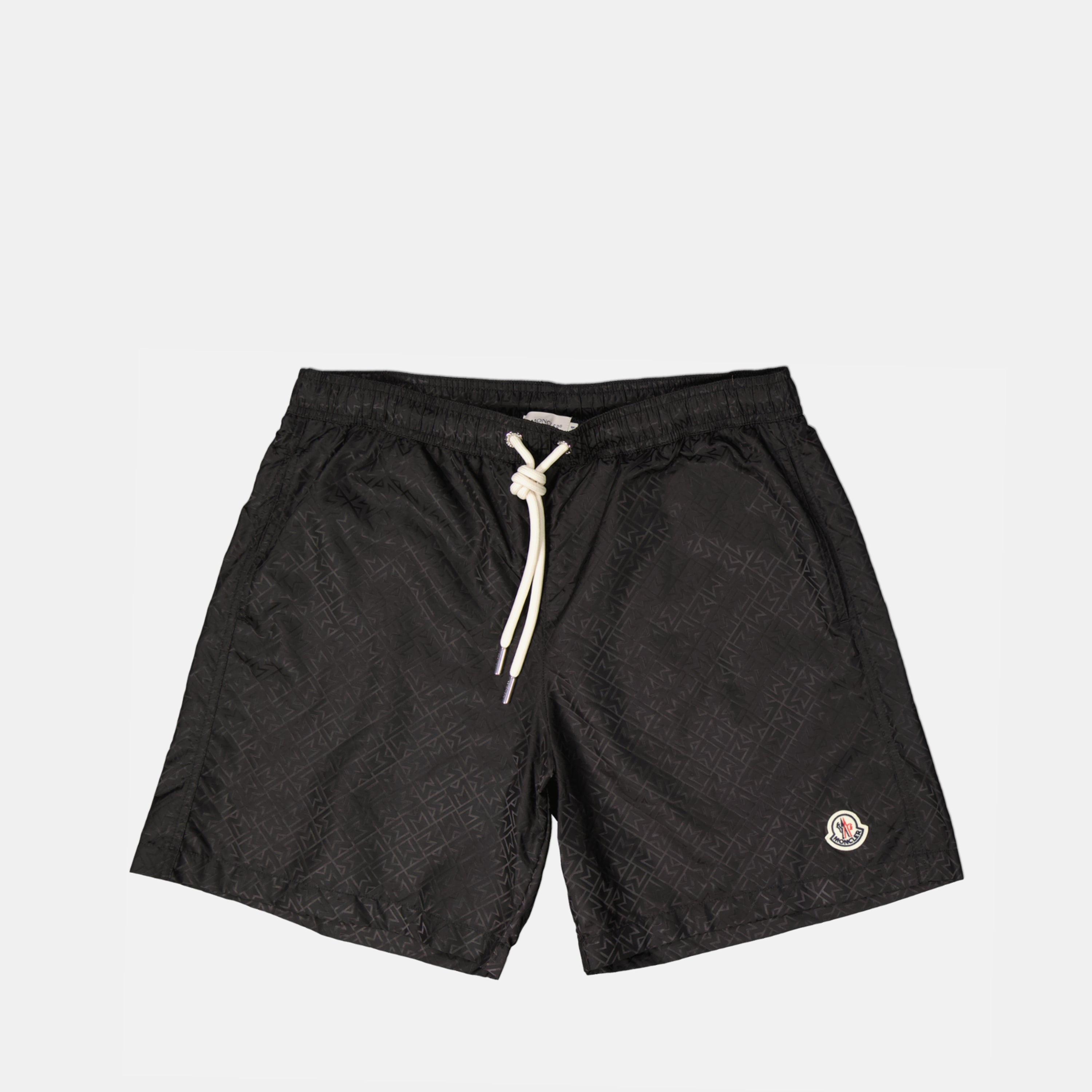 Imagem do Short de Banho Monograma da marca Moncler para Homem - Temporada Primavera-Verão 2025 - Vista Frontal