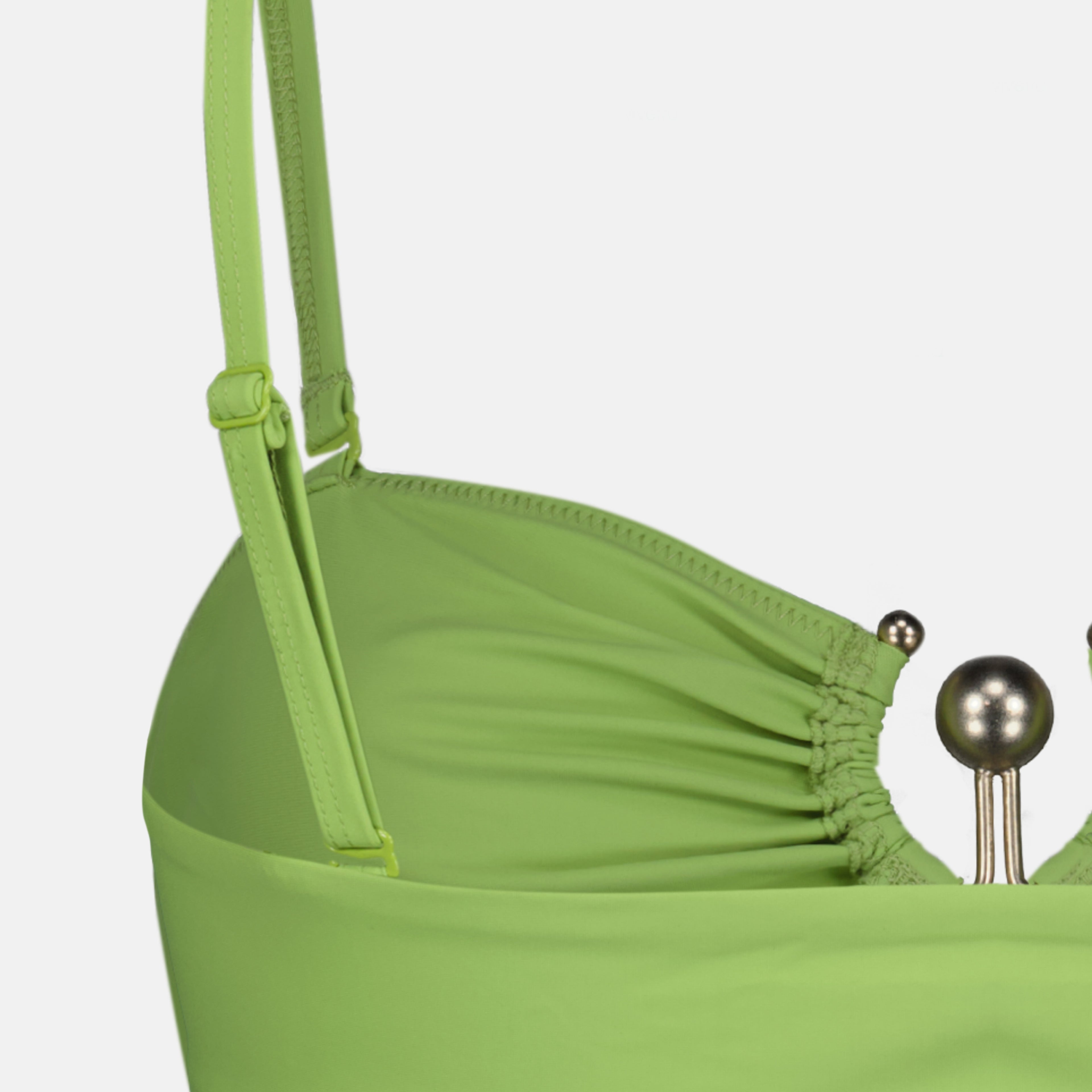 Image de l'article Bandeau Ruched Prong vert de la marque Christopher Esber pour Femme - Saison Printemps-Été 2026 - Vue détaillée_2