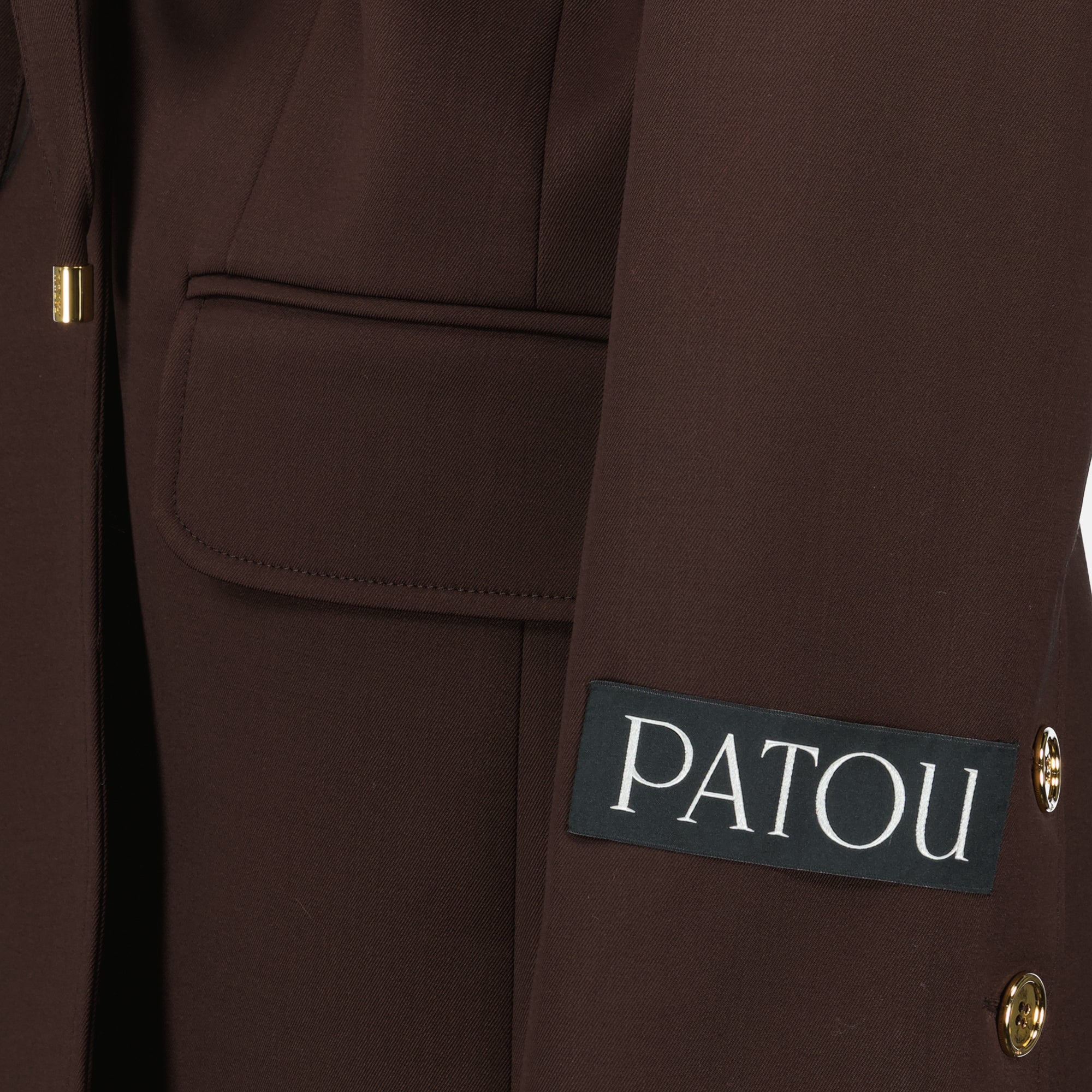 Immagine dell'articolo Giacca in lana di marca Patou per donna - Stagione Autunno-Inverno 2025 - Vista dettagliata 3