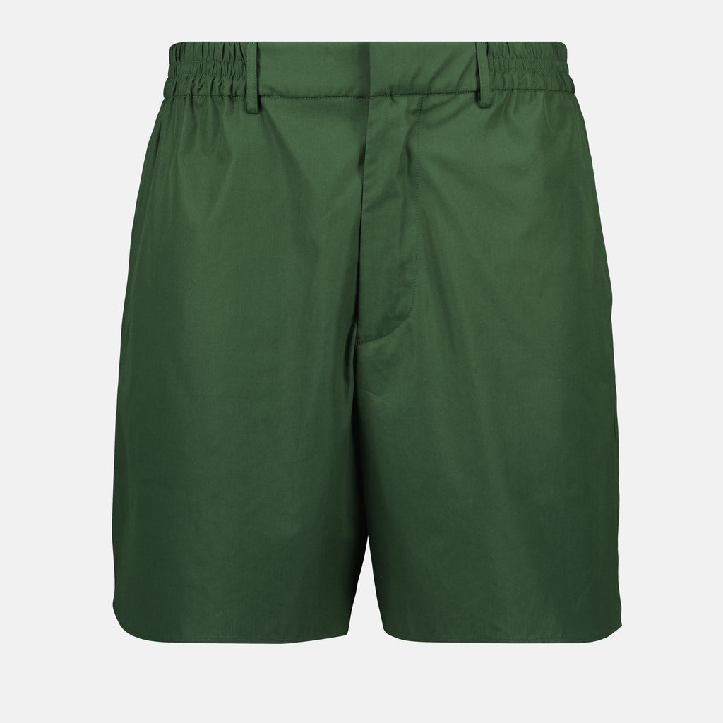 Shorts Baumwollshorts Fendi Grün Homme