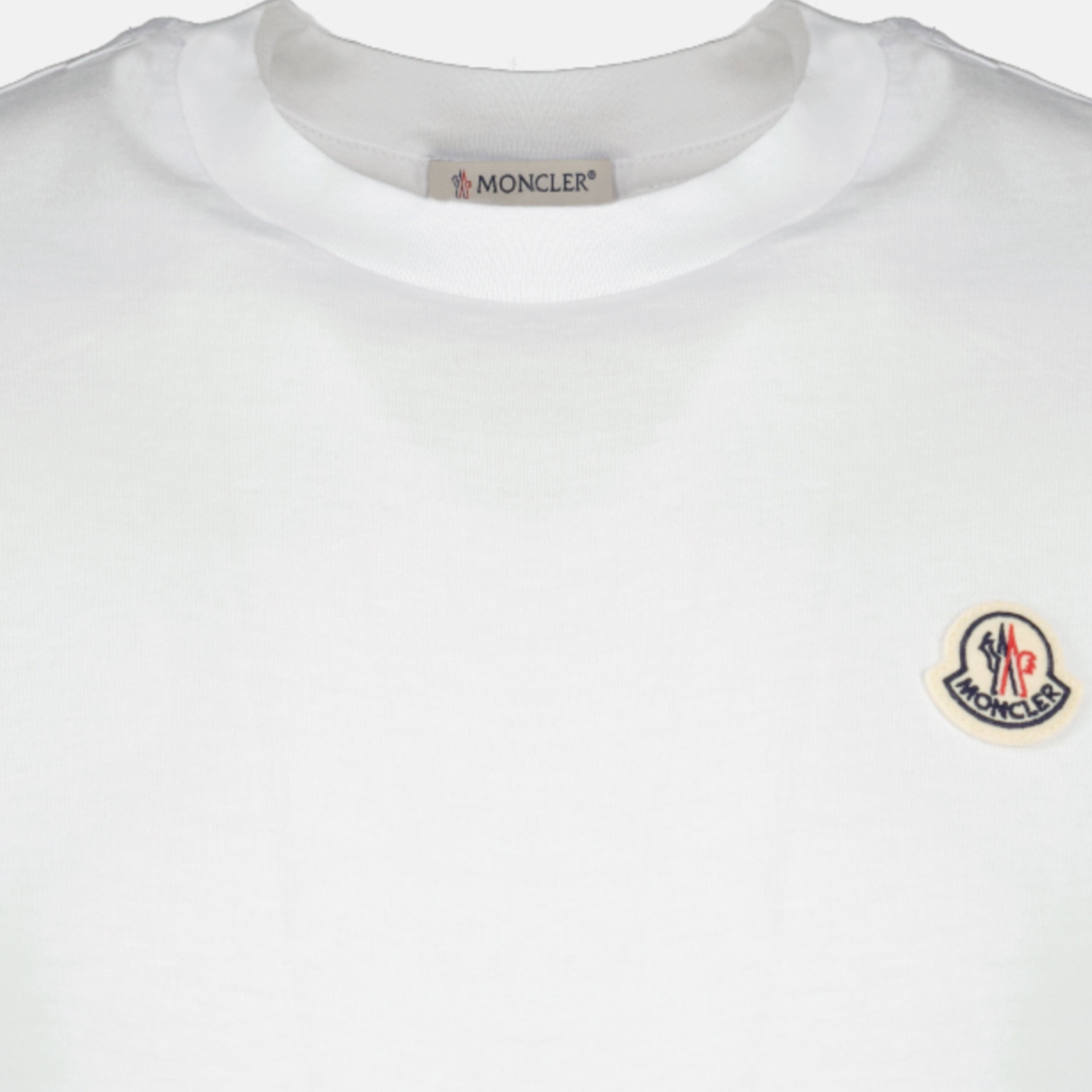Immagine dell'articolo Set di tre t-shirt bianche del marchio Moncler per Uomo - Stagione Primavera-Estate 2026 - Vista Dettagliata_2