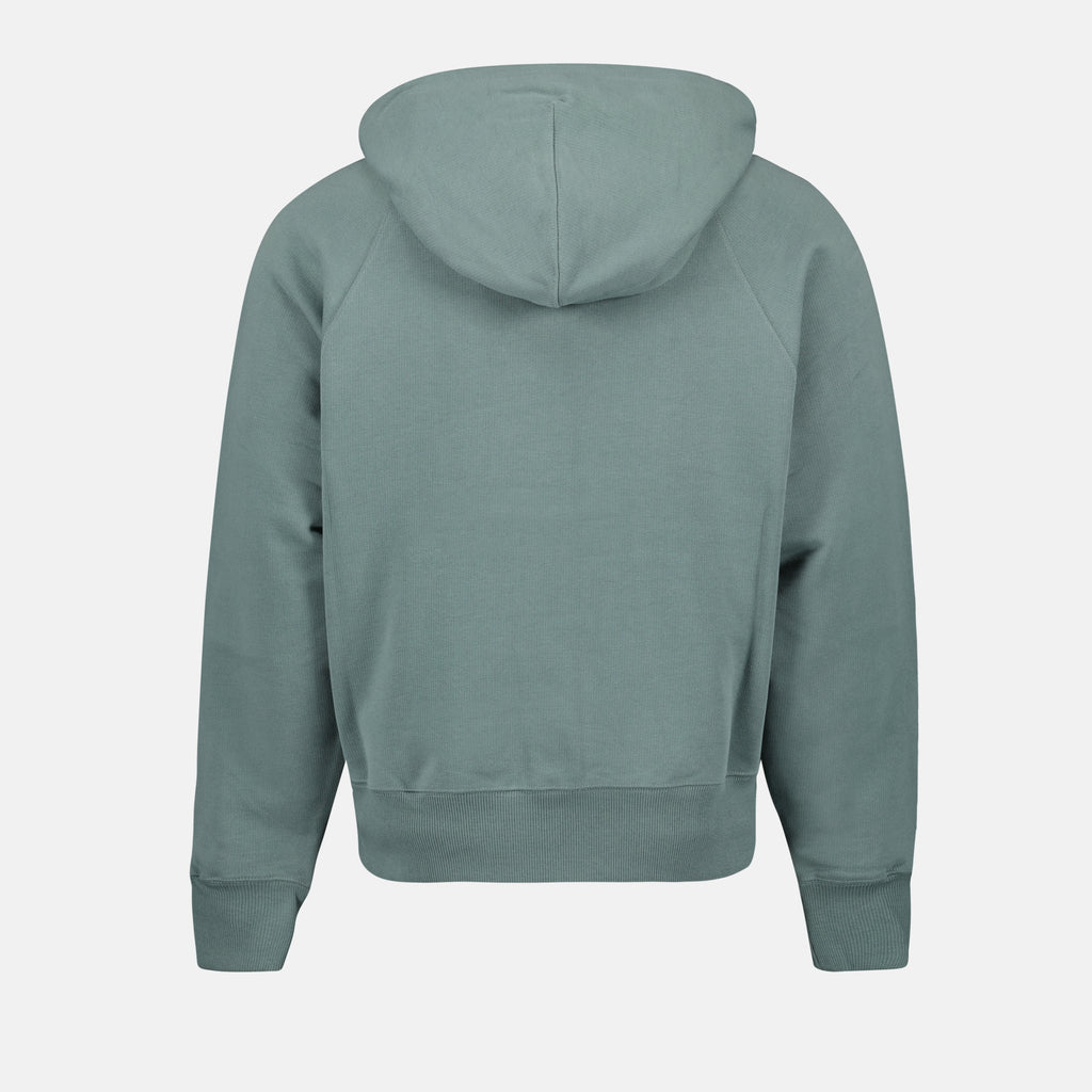Felpe Sweat à capuche Signature Ami PARIS Verde Unisex
