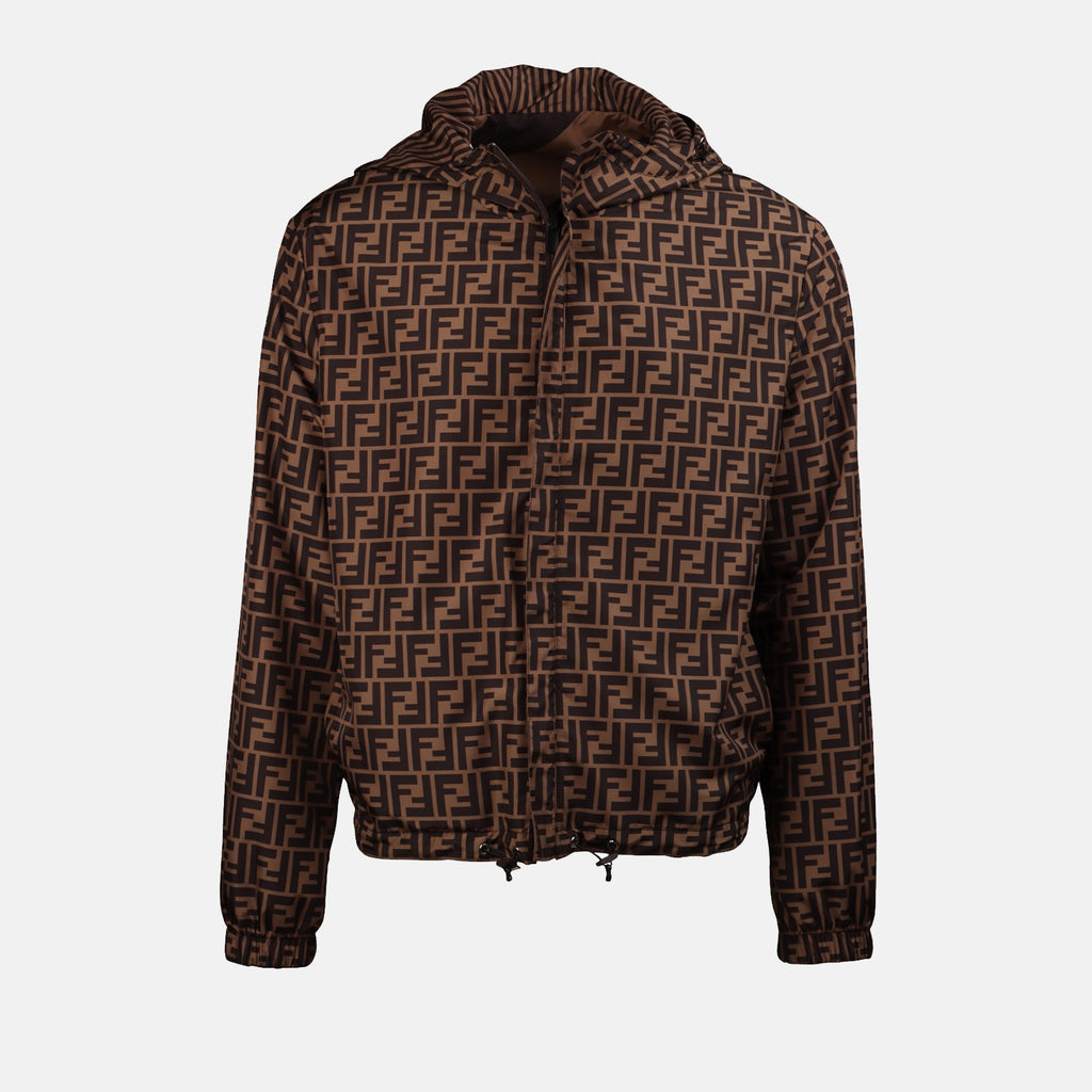 Chaquetas Coupe-vent FF réversible Fendi Marrón Homme