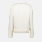 Maille Cardigan Ami de Coeur oversize Ami PARIS Blanc Unisexe