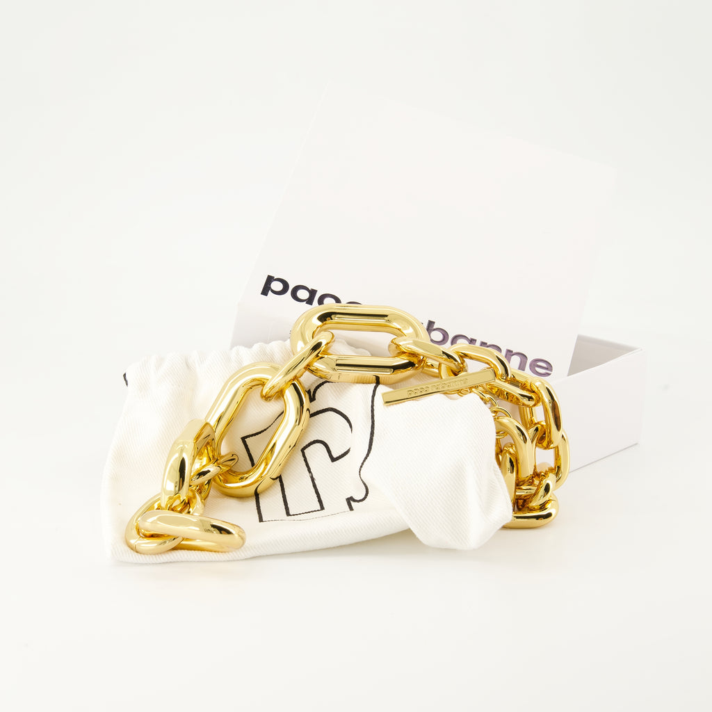 Joias Colar XL Link Rabanne Ouro Mulheres