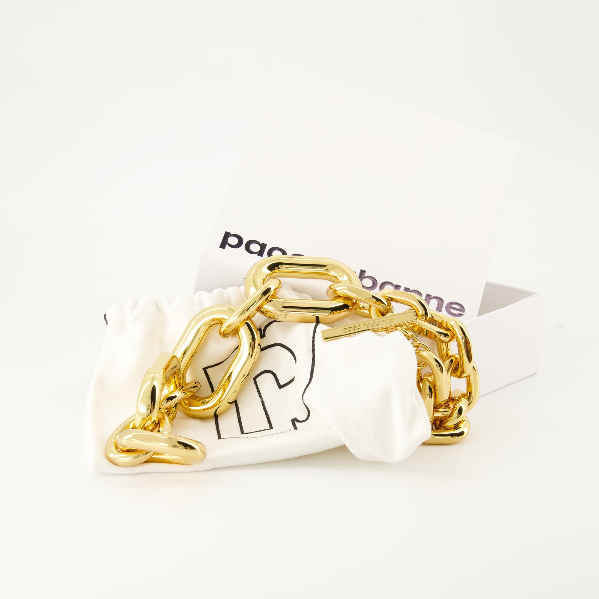 Joyería Collar XL Link Rabanne Oro Mujeres