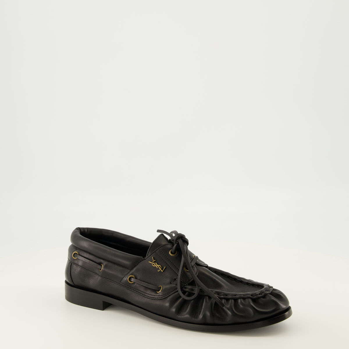 Mocassins Mocassins Loafer Bateau noir Saint Laurent Noir Homme