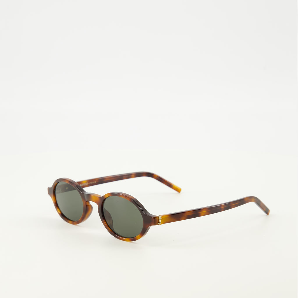 Imagen del artículo gafas de sol SL M161 marrones de la marca Saint Laurent para Unisex - Temporada Primavera-Verano 2026 - Vista Trasera
