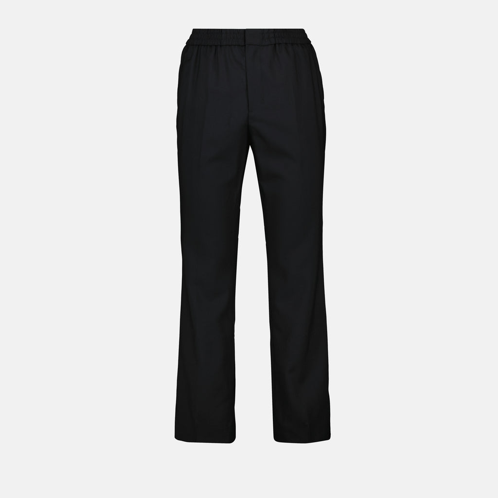 パンツ ウールパンツ Ami PARIS 黒 Homme