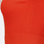 Tops Top de Alças Cotelê Laranja Max Mara Orange Femme