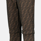 팬츠 Pantalon FF Fendi 갈색 Femme