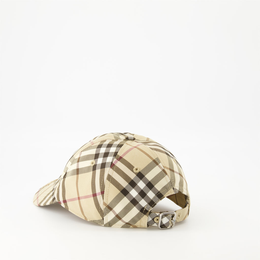 Chapéus, bonés e gorros Cap de Padrão Burberry Bege Unissex