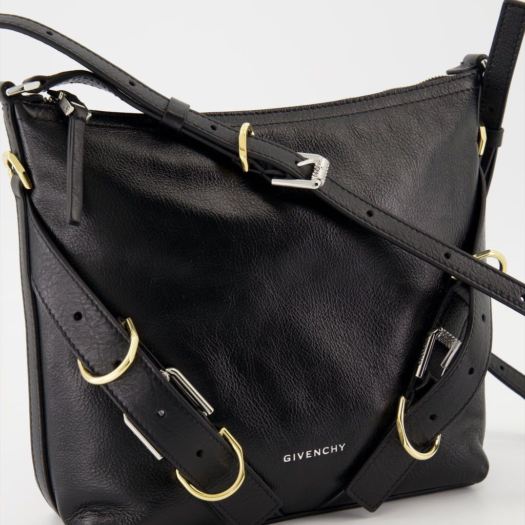 Bolsas de mão e de ombro Bolsa de Couro Voyou Givenchy Preto Femme
