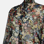 Imagem da camisa Goya com padrão da marca Khaite para Mulher - Temporada Primavera-Verão 2026 - Vista Detalhada_1