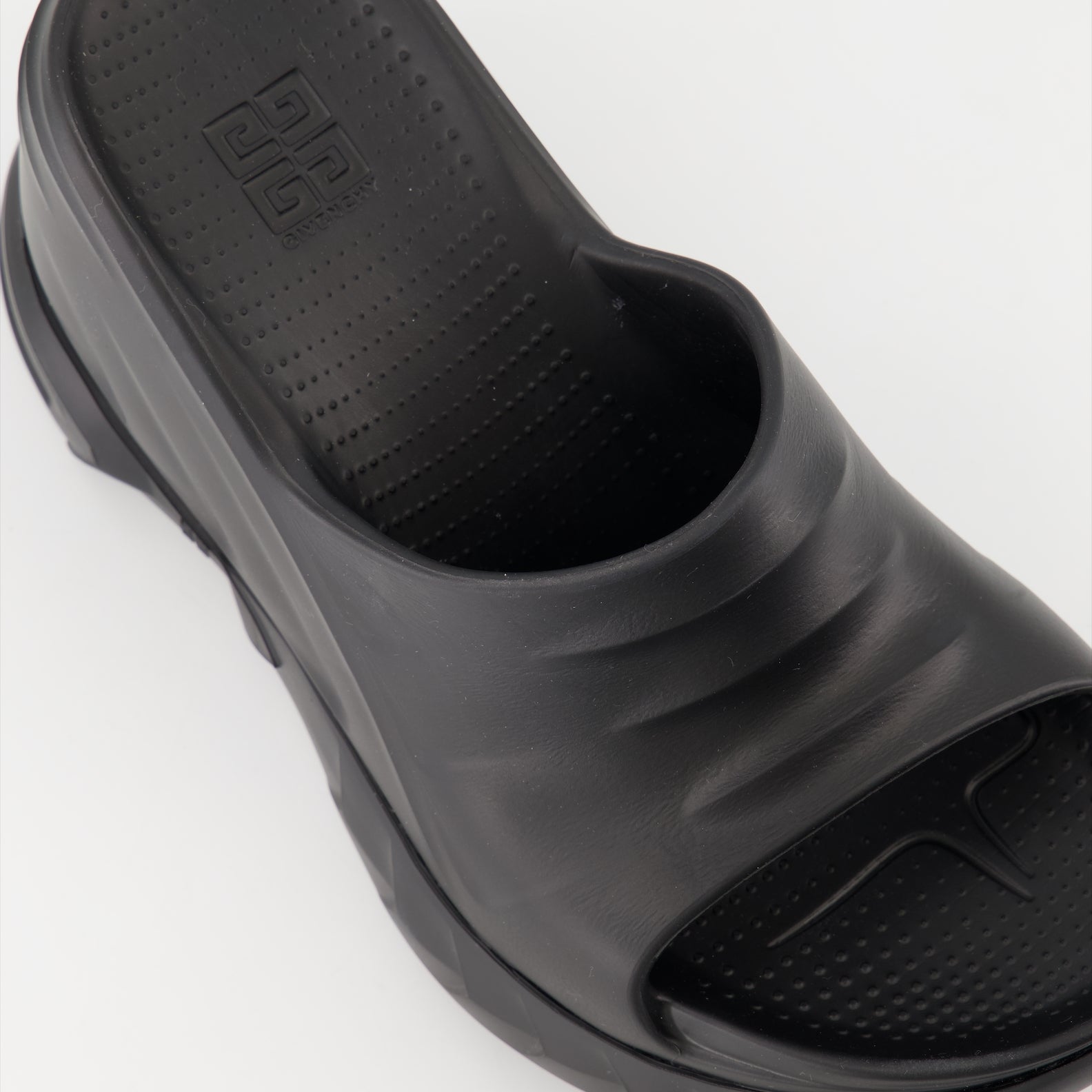 Zapatos de plataforma Sandales compensées Marshmallow Givenchy Negro Femme