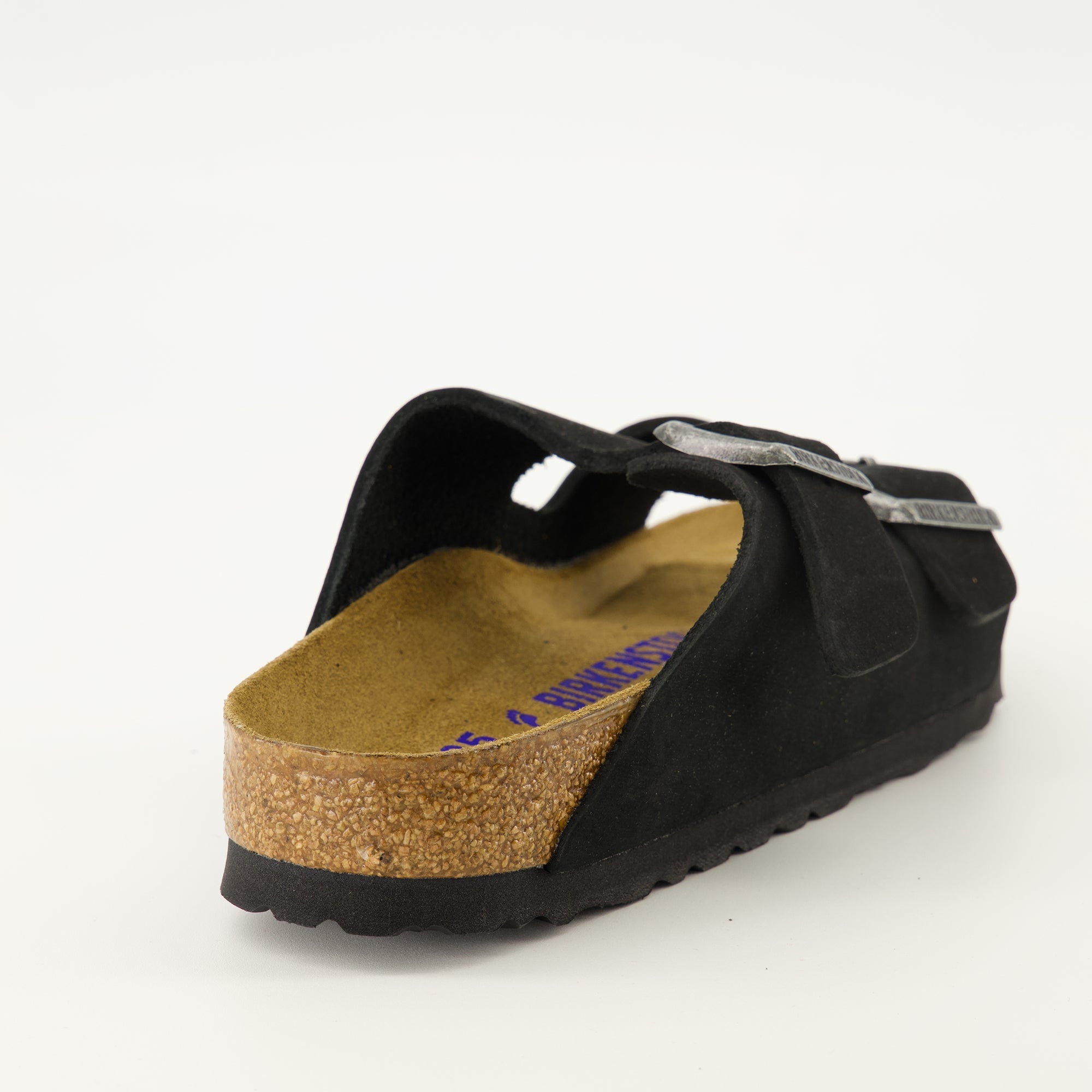 Image de l'article Sandales Arizona noir de la marque Birkenstock pour Femme - Saison Printemps-Été 2025 - Vue arrière