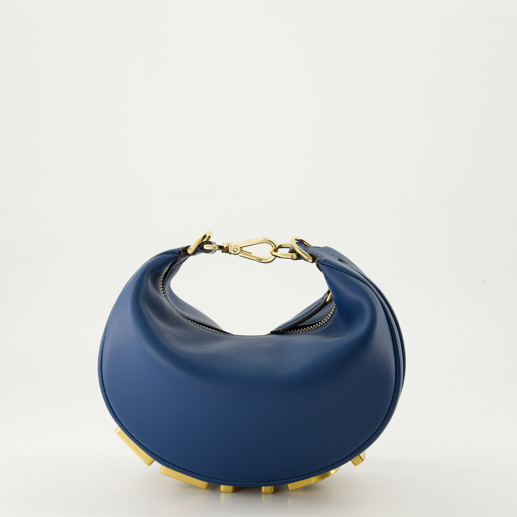 Borse a mano e a spalla Sac Fendigraphy mini Fendi Blu Femme