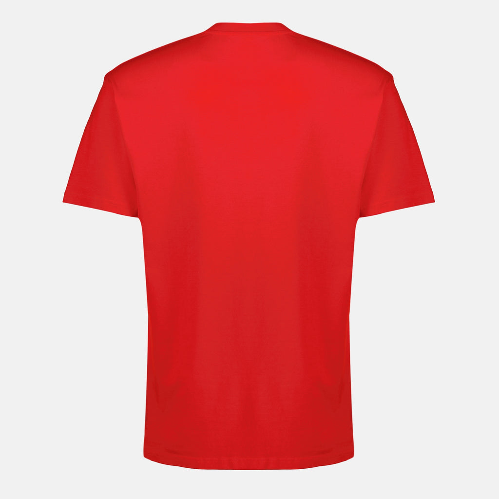 Image de l'article T-shirt Givenchy Paris rouge de la marque Givenchy pour Homme - Saison Printemps-Été 2026 - Vue de Dos