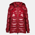 Manteaux Doudoune Maire Moncler Rouge Femme