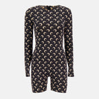 Imagem da combinação curta Jersey Moon da marca Marine Serre para Mulher - Coleção Outono-Inverno 2025 - Vista Frontal