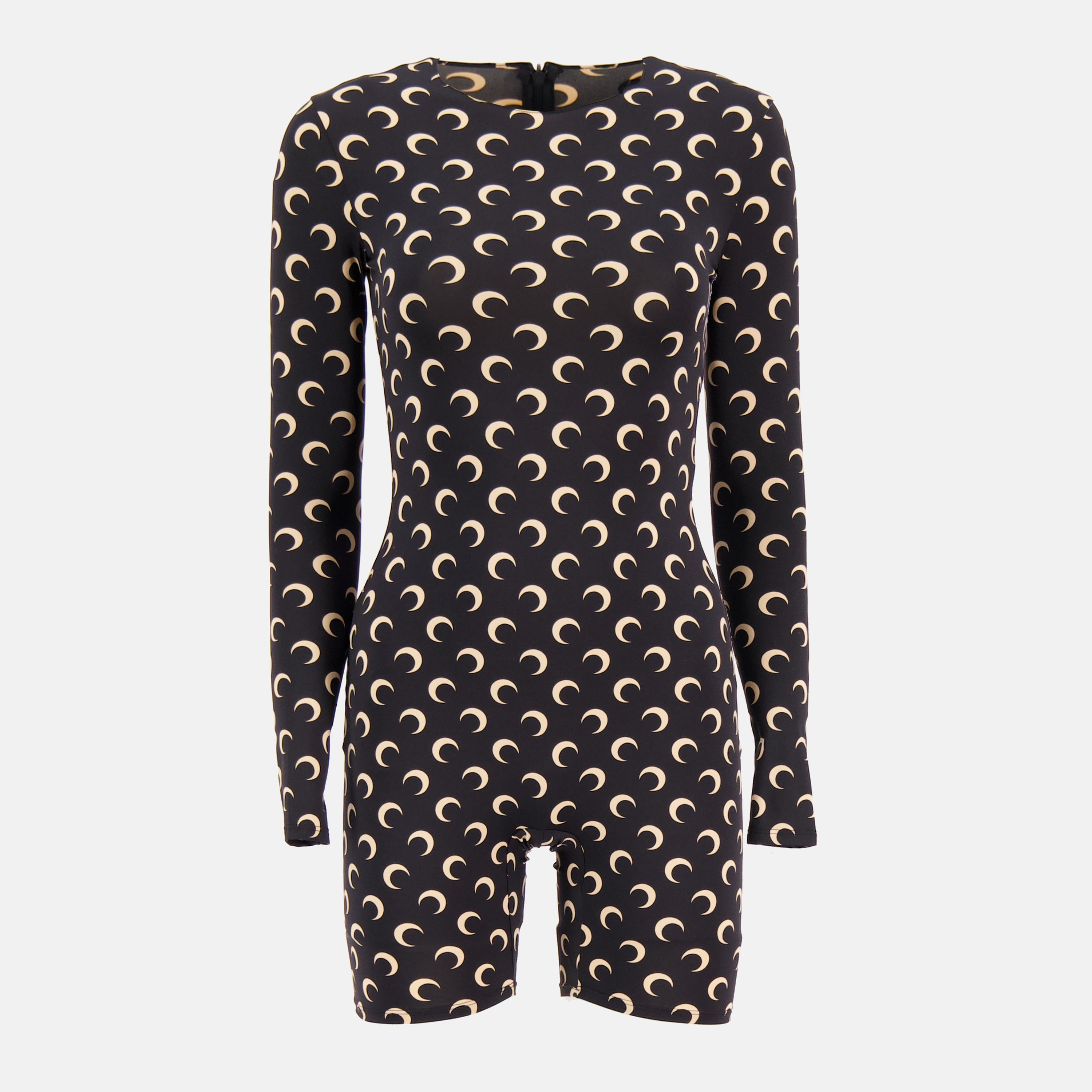 Image de l'article Combinaison courte Jersey Moon de la marque Marine Serre pour Femme - Saison Automne-Hiver 2025 - Vue de Face