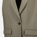 Jackets Cynesa Beige Sleeveless Blazer Iro Khaki Femme