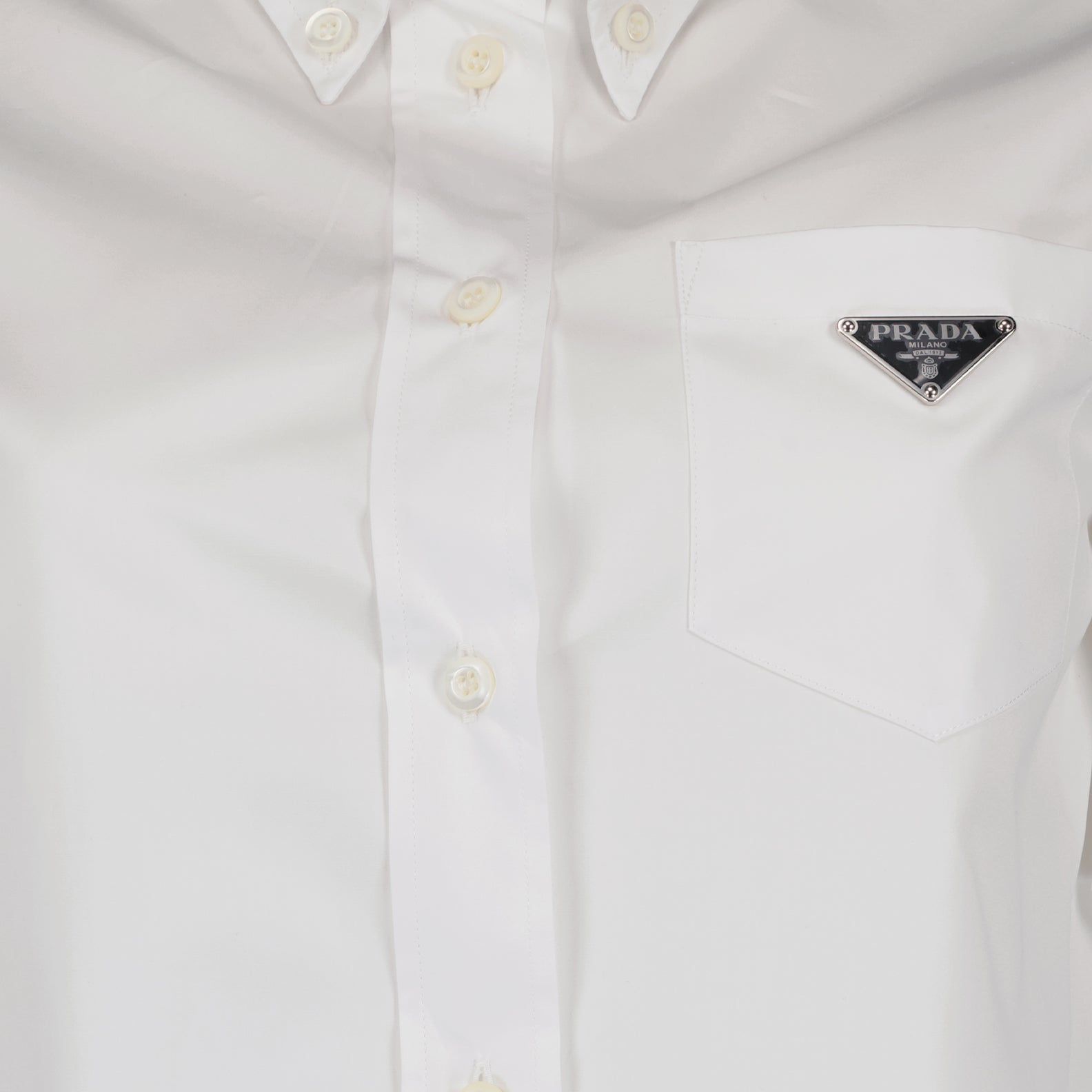 Camisas P419G S 222 1XV2 f0009 bianco Prada Blanco Femme