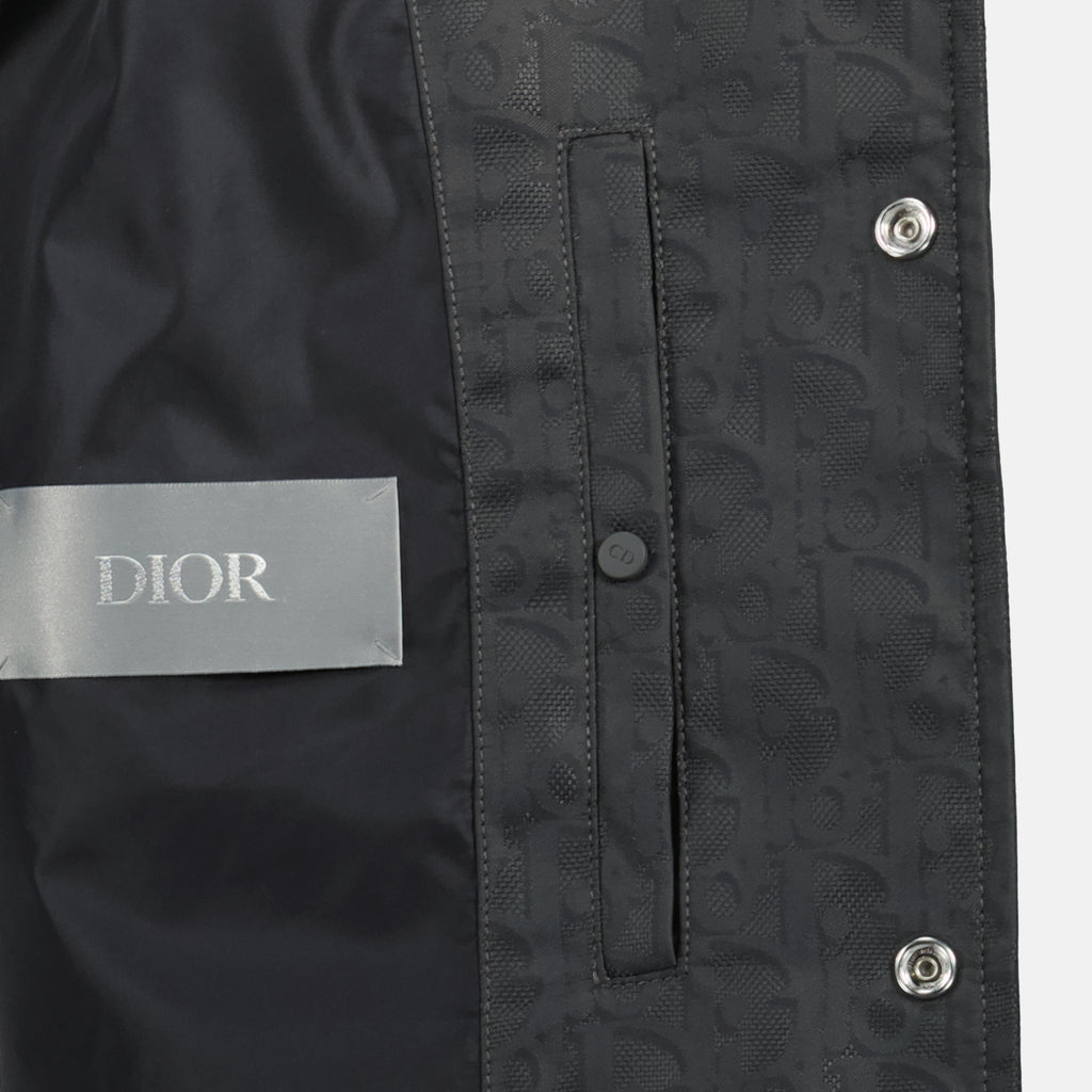 Immagine del Blouson Dior Oblique del marchio Dior per Uomo - Stagione Autunno-Inverno 2025 - Vista Dettagliata_2