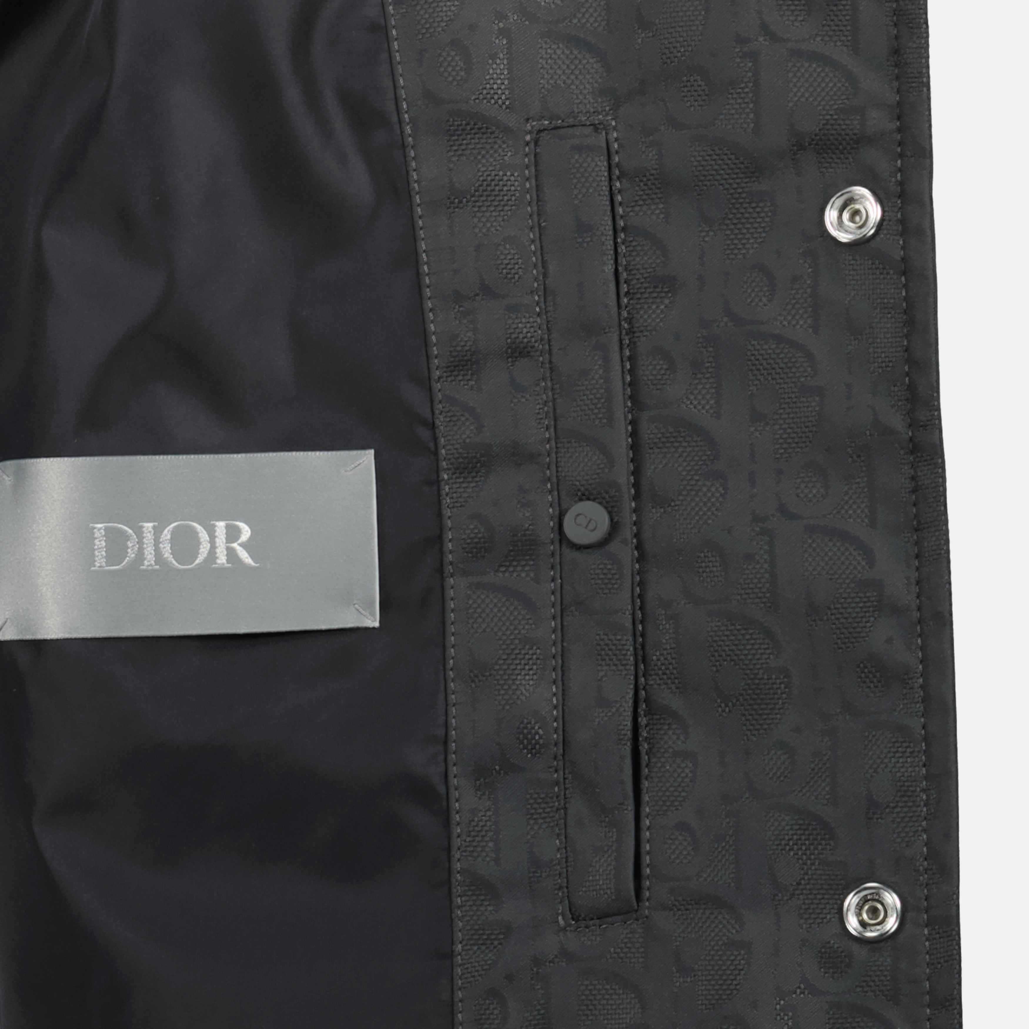 Immagine del Blouson Dior Oblique del marchio Dior per Uomo - Stagione Autunno-Inverno 2025 - Vista Dettagliata_2