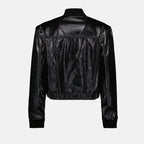 Mäntel Donovan Lederjacke Iro Schwarz Femme