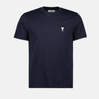 Camisetas T-shirt Ami de coeur Ami PARIS Azul escuro Homme