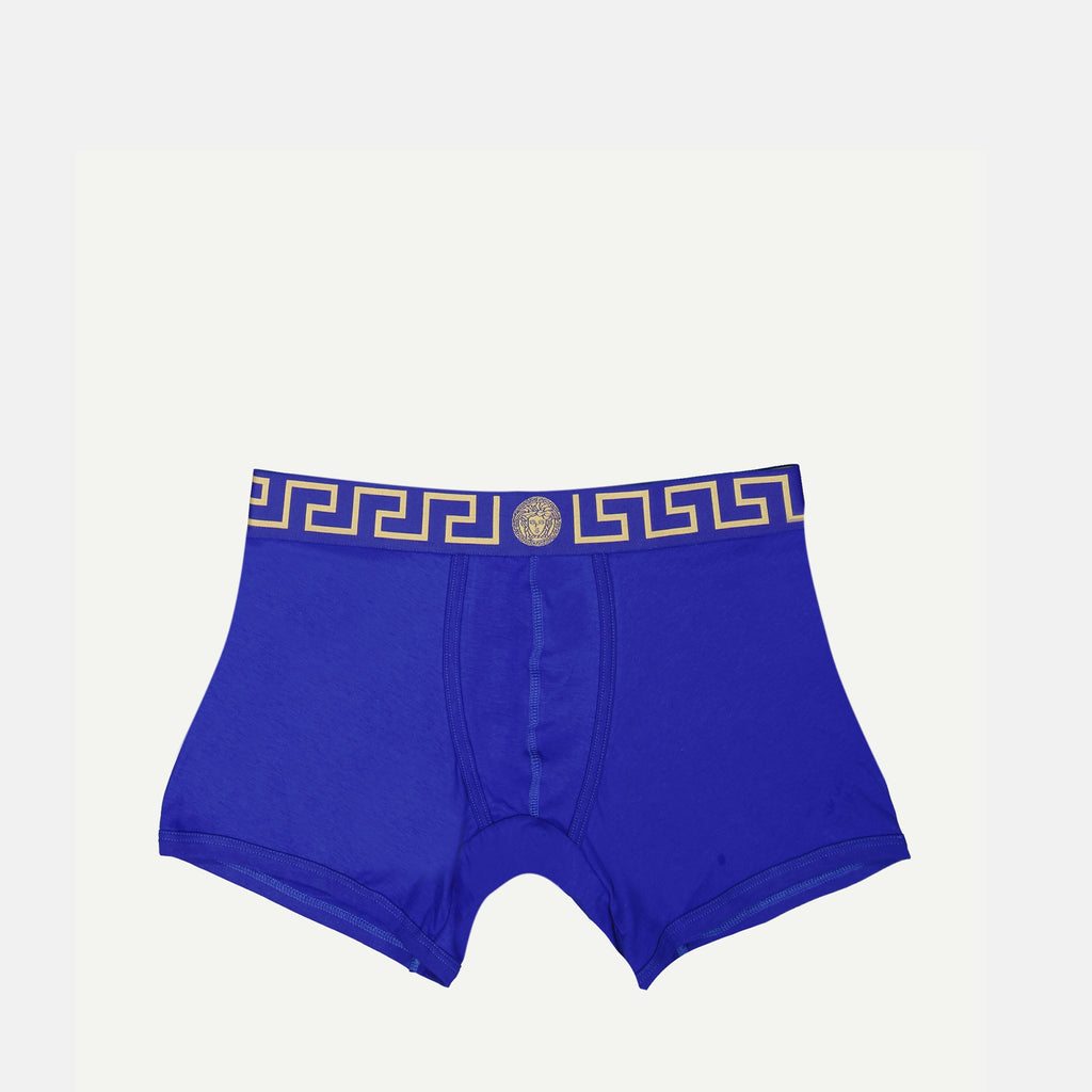 Sous-vêtements et homewear Boxer Medusa long Versace Bleu Homme