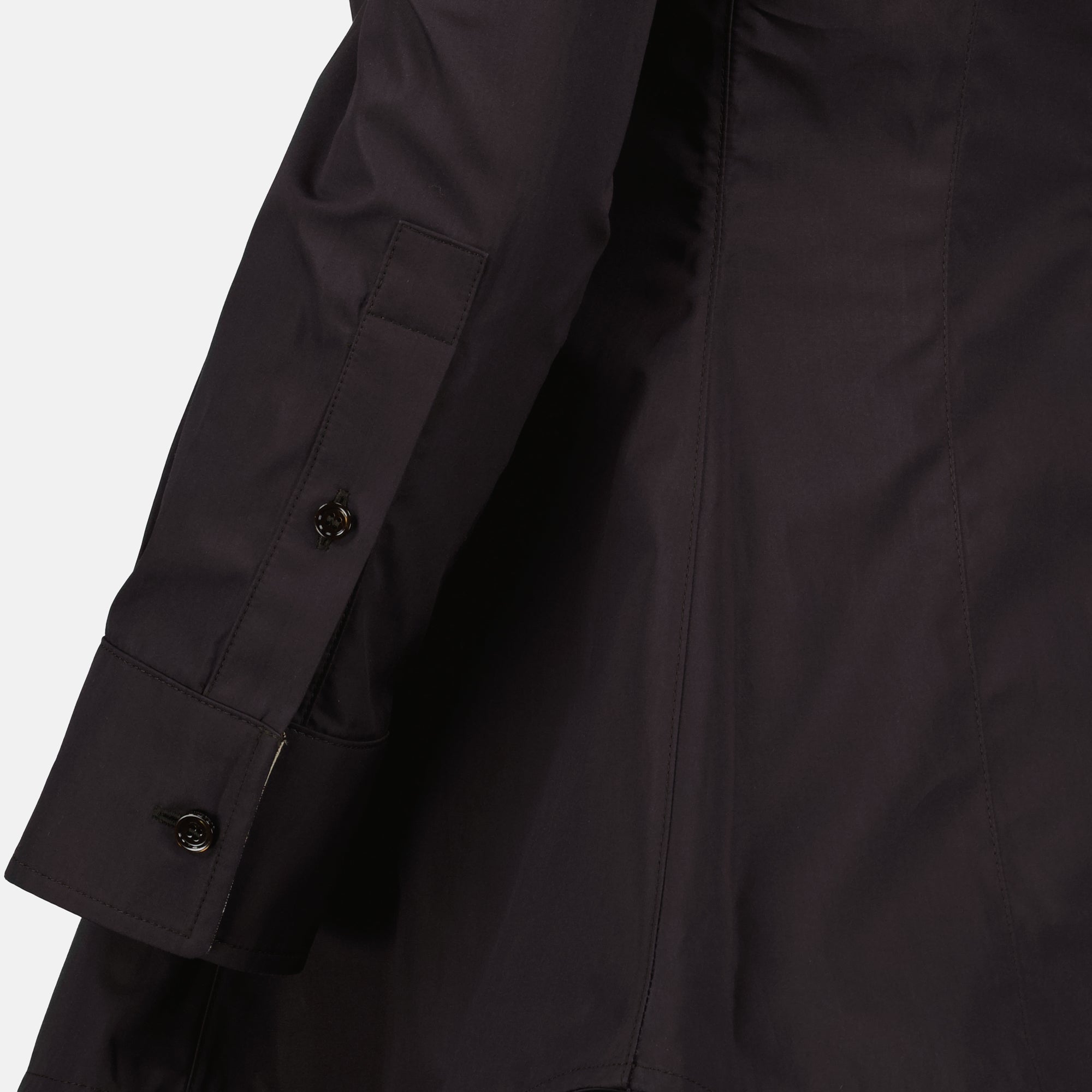 Image de l'article Chemise en popeline de la marque Burberry pour Femme - Saison Automne-Hiver 2025 - Vue détaillée_2