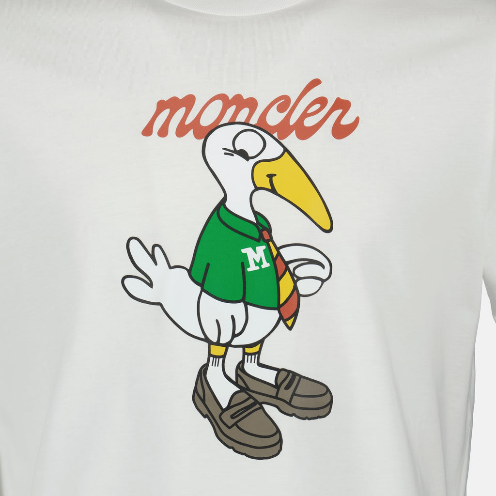 Image de l'article T-shirt logo Mascotte de la marque Moncler pour Homme - Saison Automne-Hiver 2025 - Vue détaillée_6