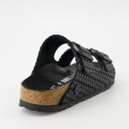 Chaussures ouvertes Sandálias Arizona Rivet Birkenstock Noir Homme