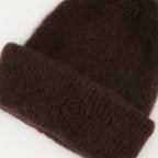 Chapeaux, casquettes et bonnets Gorro de lana y mohair Moncler Marron Femme