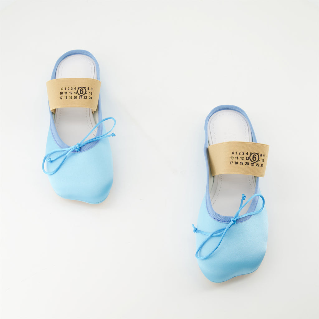 Chaussures ouvertes Mules Anatomic Mm6 Bleu Femme