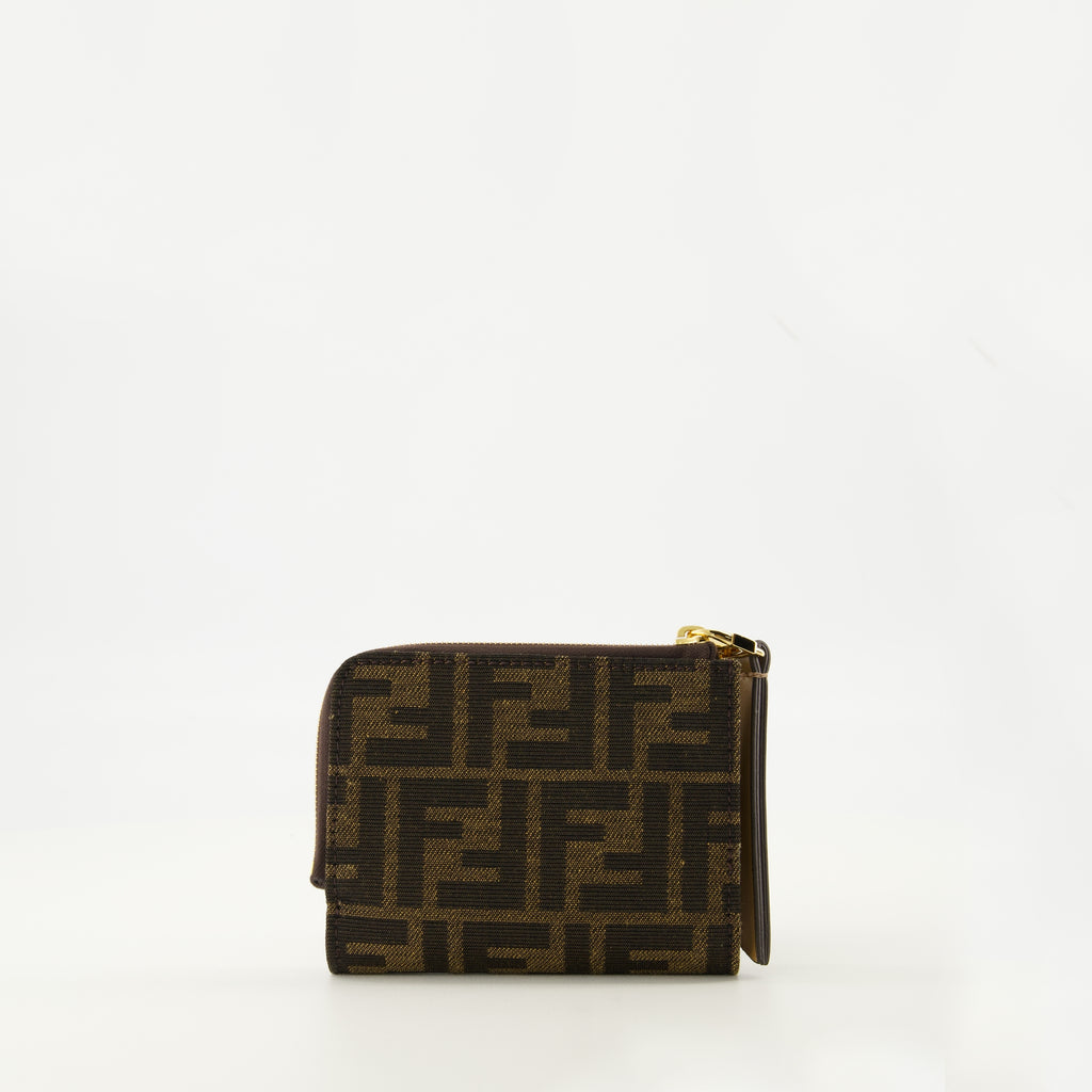 Image of the Fendi Women's Slim Baguette Wallet - Autumn-Winter 2025 - Back View