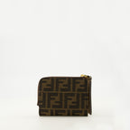 Image of the Fendi Women's Slim Baguette Wallet - Autumn-Winter 2025 - Back View
