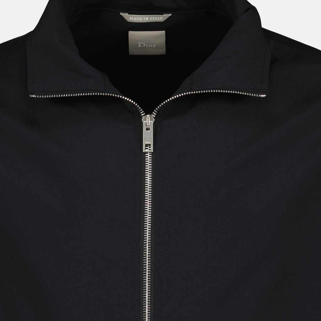 Bild des Artikels Schwarze Zip-Jacke mit Stickerei von Dior für Herren - Frühjahr/Sommer 2026 - Detailansicht_2
