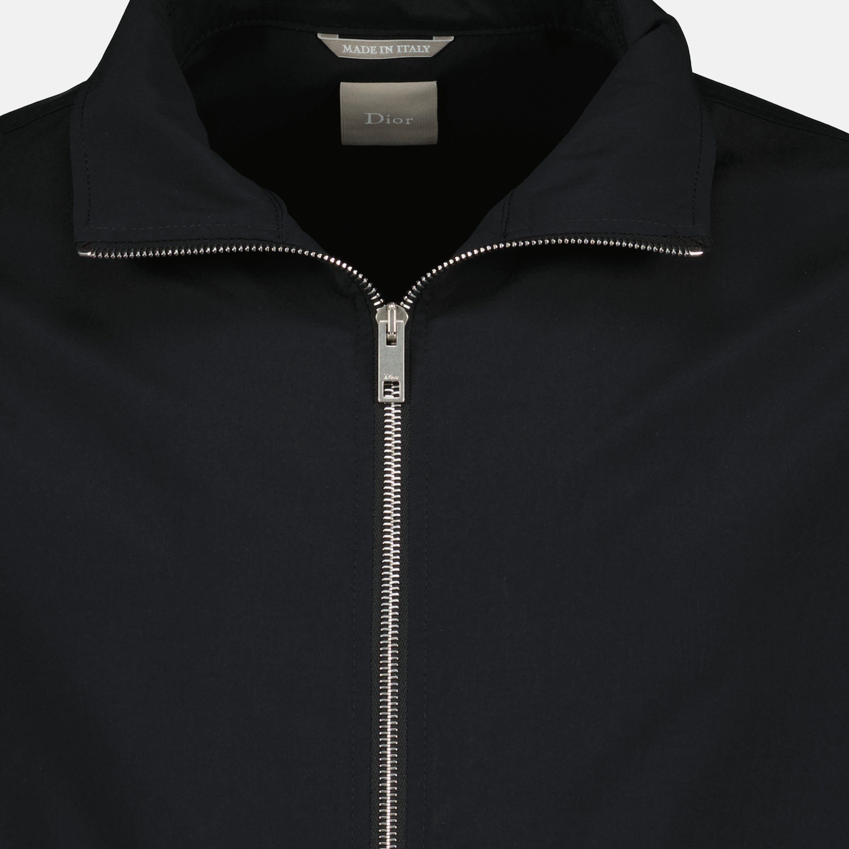 Bild des Artikels Schwarze Zip-Jacke mit Stickerei von Dior für Herren - Frühjahr/Sommer 2026 - Detailansicht_2