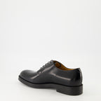 Imagem do sapato Derby de couro da marca Tod's para Homem - Outono-Inverno 2025 - Vista três quartos traseira direita