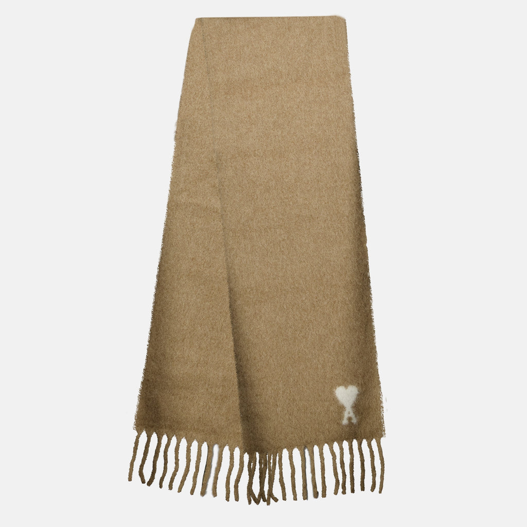 Écharpes, foulards et gants Bufanda de Alpaca Beige Ami PARIS Beige Unisexe